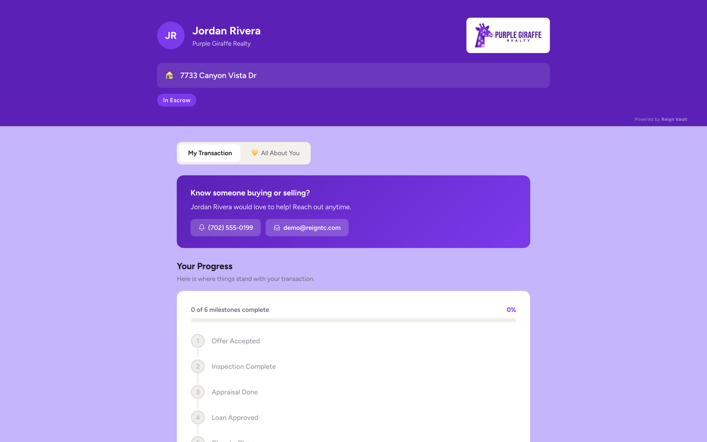 Client portal